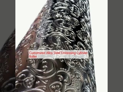 কাস্টমাইজড খাদ ইস্পাত এমবসড সিলিন্ডার রোলার